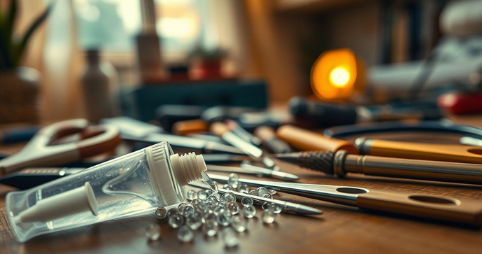 Silicone para Colar: A Solução Ideal para Seus Projetos de Artesanato e Reparos