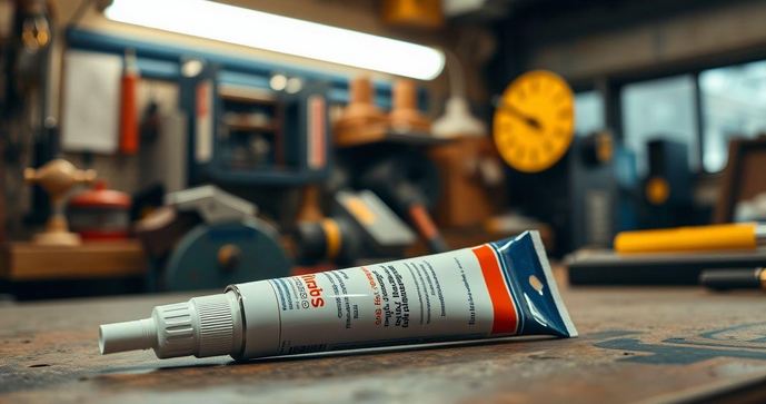 Tubo de cola de silicone para aplicações eficientes no dia a dia