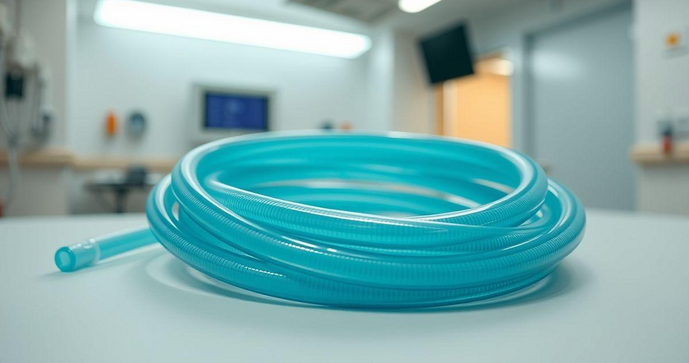 Tubo hospitalar de silicone é a solução ideal para segurança e conforto em procedimentos médicos